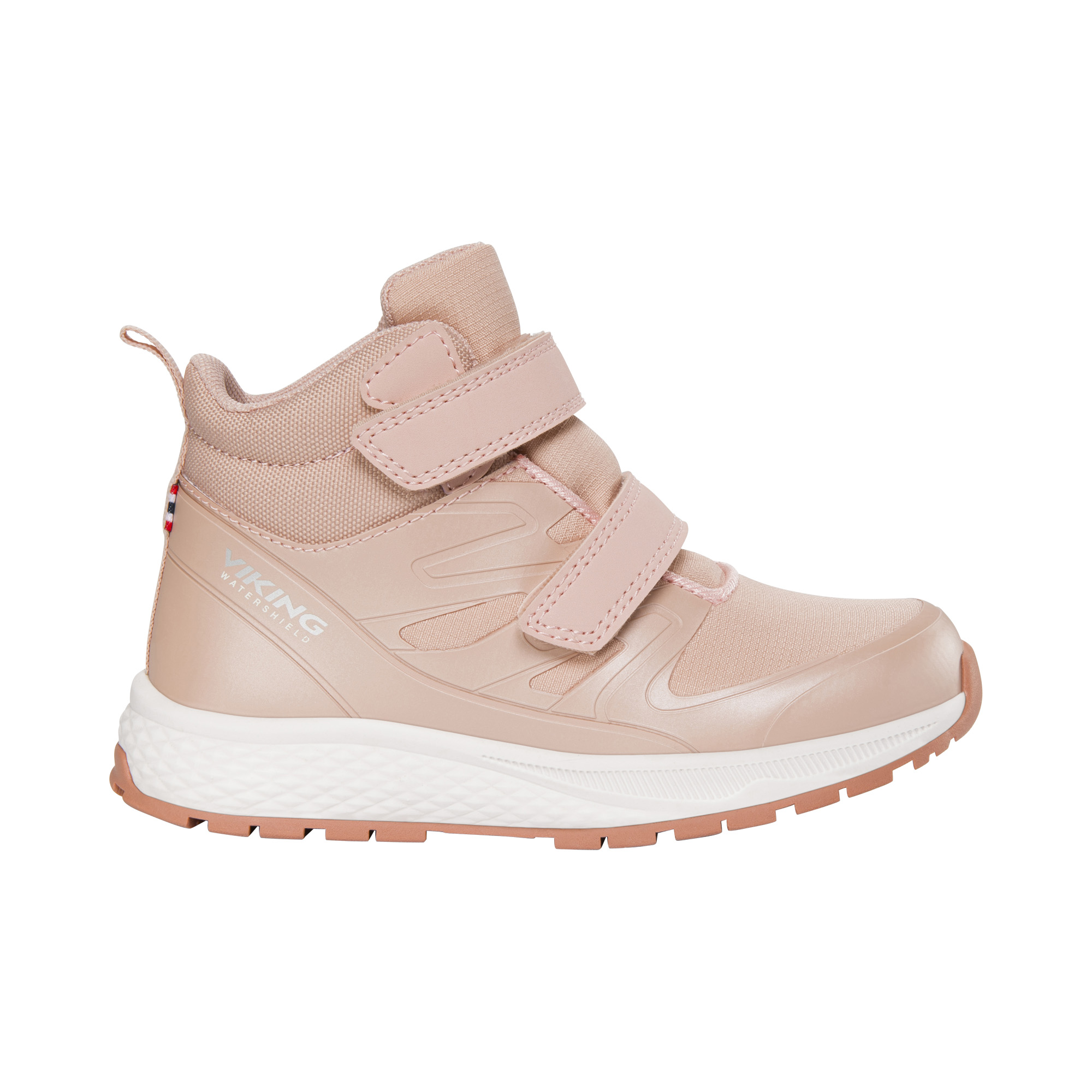 Viking Footwear Kids' Equip Mid Waterproof 2V Light Pink Sneakers 30