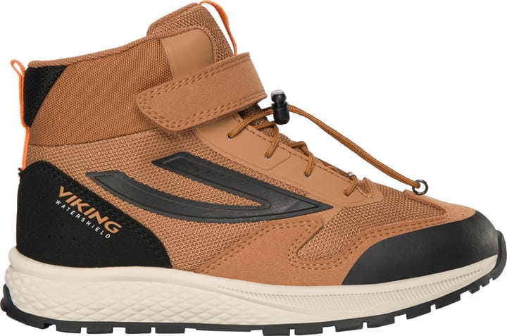 Viking Juniors' Century Mid Waterproof 1V Speedlace Camel Viking Footwear