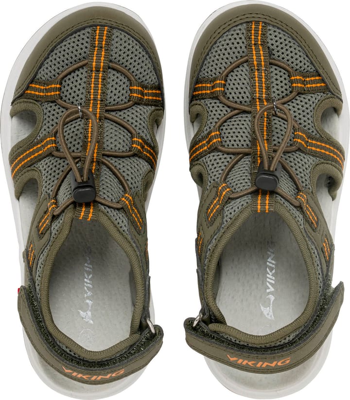 Viking Footwear Kid's Thrill Sandal 1v Sl Olive Viking Footwear