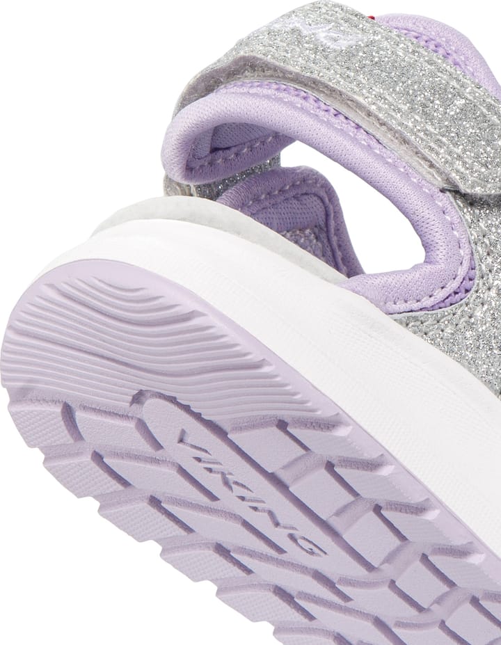 Viking Footwear Kids' Anchor Glitter Sandal 3v Lilac Viking Footwear