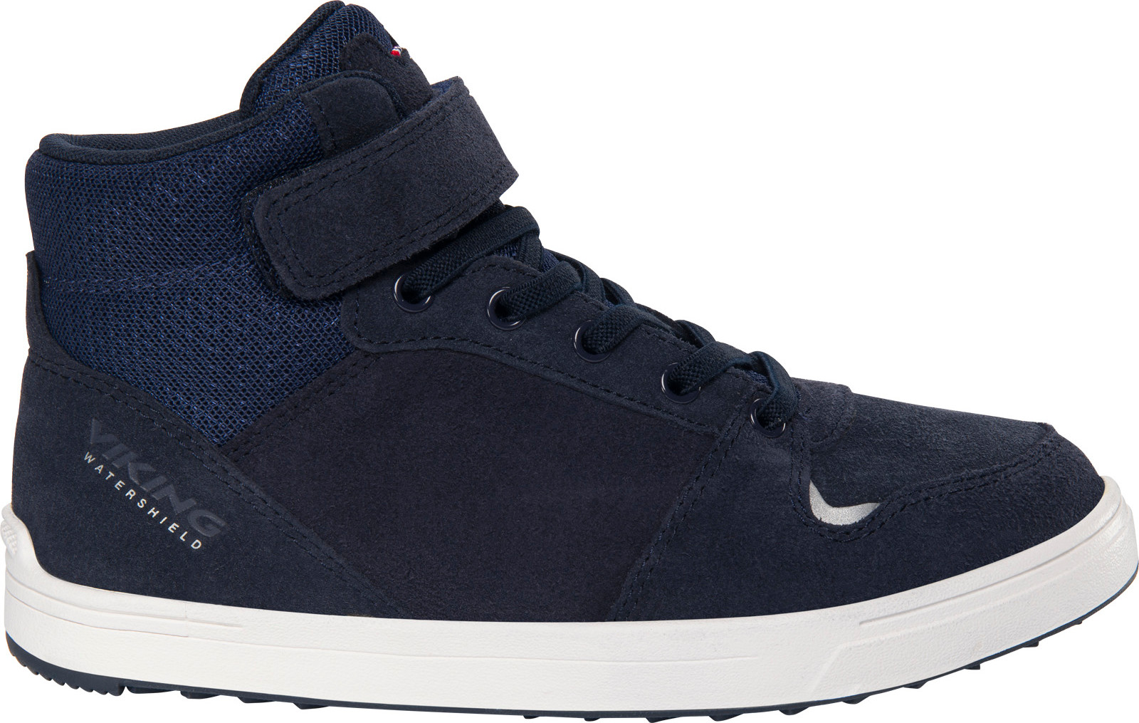 Viking Footwear Juniors' Gabriel Mid Waterproof 1v Dark Blue Sneakers 34