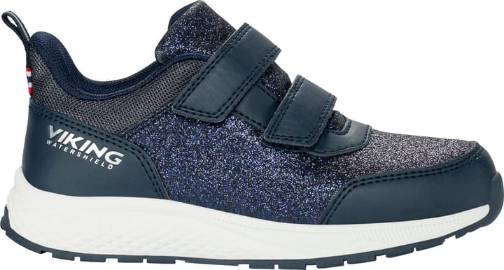Viking Footwear Kids' Bouncy Glitter Waterproof 2v Navy Viking Footwear