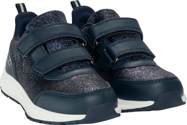Viking Footwear Kids' Bouncy Glitter Waterproof 2v Navy Viking Footwear