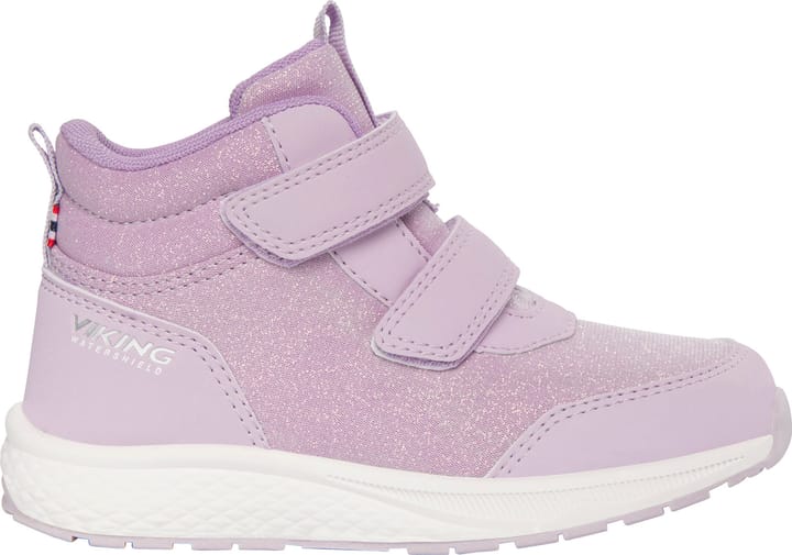 Viking Footwear Kid's Bouncy Glitter Mid Wp 2v Lilac Viking Footwear