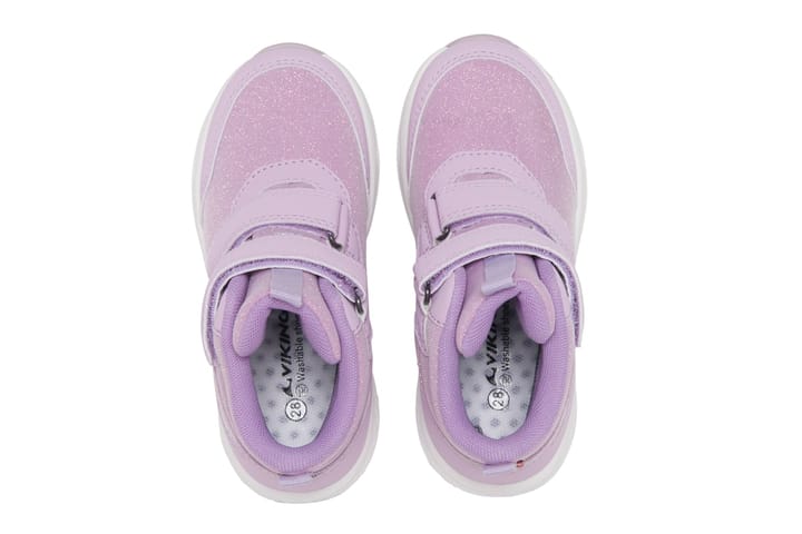 Viking Footwear Kid's Bouncy Glitter Mid Wp 2v Lilac Viking Footwear