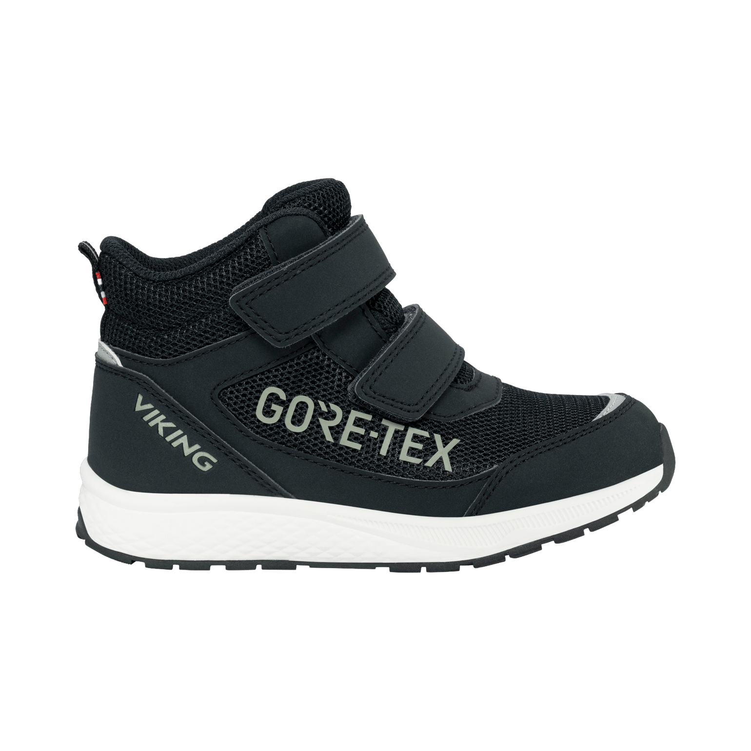 Viking Footwear Kid's Bouncy Mid GORE-TEX Black