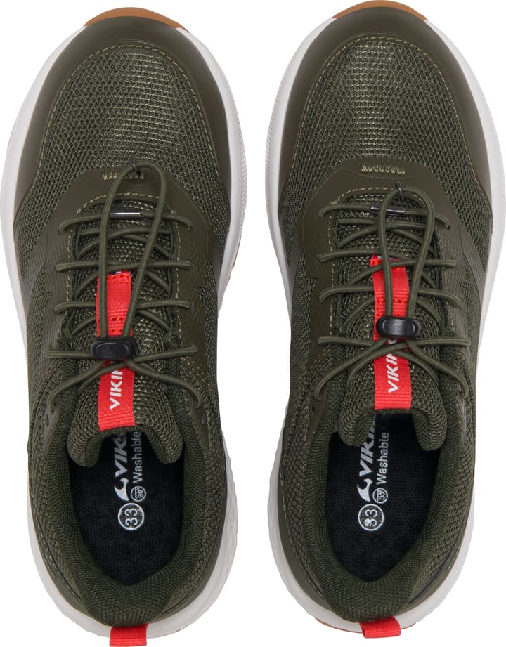 Viking Footwear Youth Impact Waterproof Speedlace Olive Viking Footwear