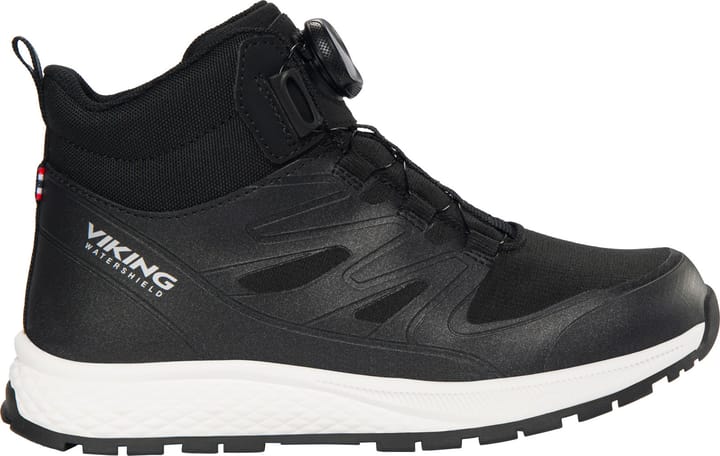 Viking Footwear Junior Equip Mid Waterproof Boa Black Viking Footwear