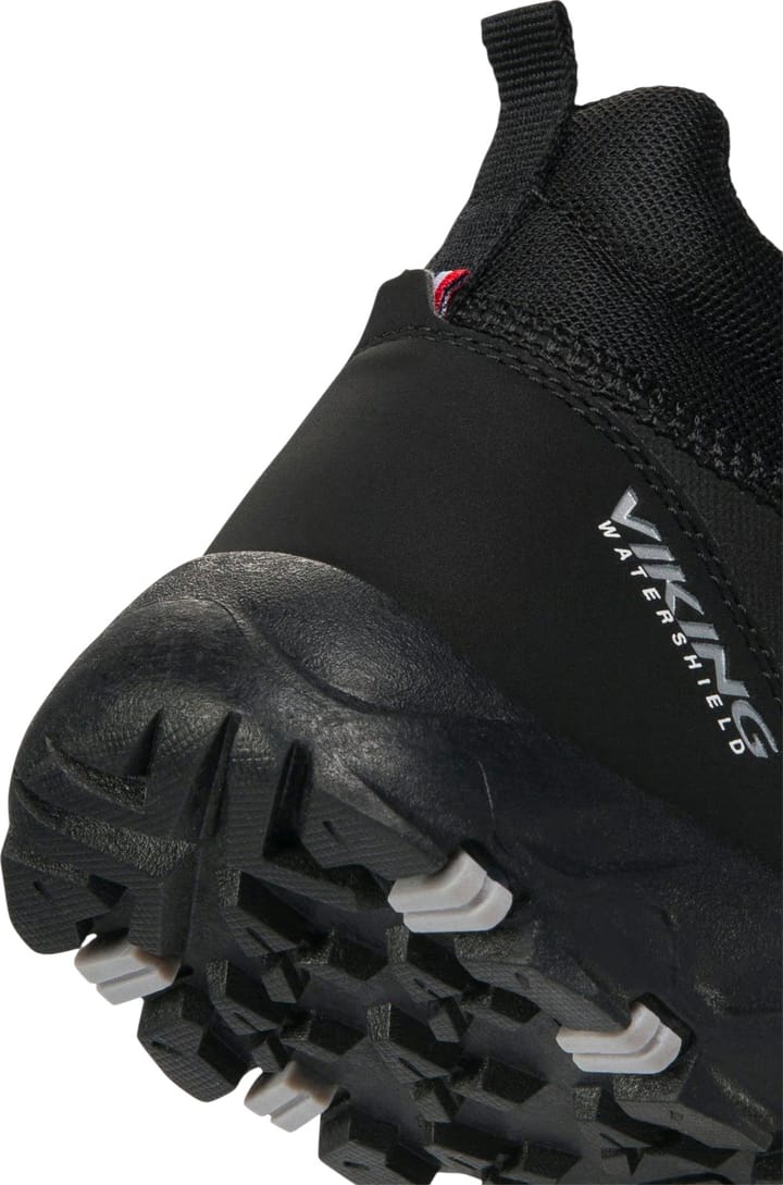 Viking Footwear Junior Track Mid Waterproof Sl Black Viking Footwear