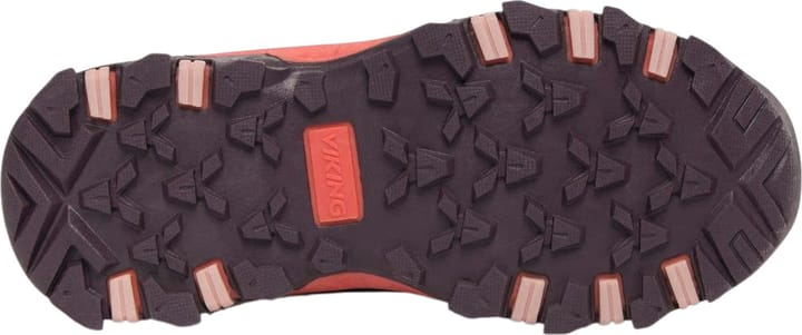 Viking Footwear Junior Track Mid Waterproof SL Plum Viking Footwear