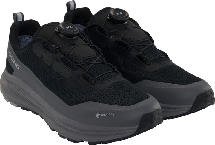 Viking Footwear Men's Motion Low Gore-Tex Boa Black/Charcoal Viking Footwear