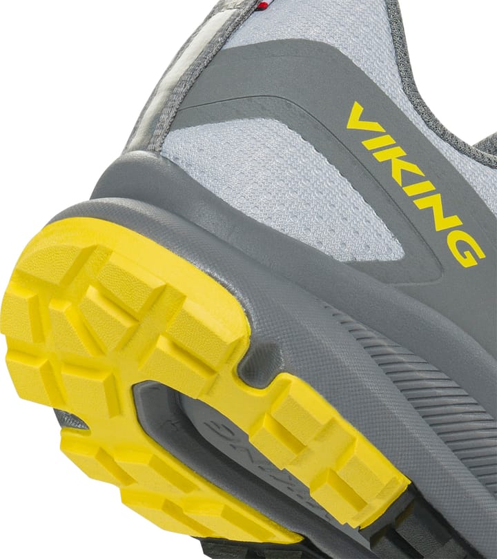 Viking Footwear Men's Motion Low Gore-Tex Boa  Light Grey/yellow Viking Footwear