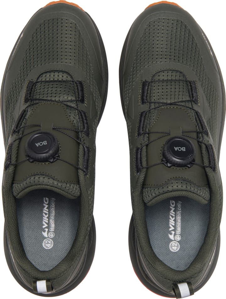 Viking Footwear Men's Motion Low Gore-Tex Boa Pine/red Viking Footwear