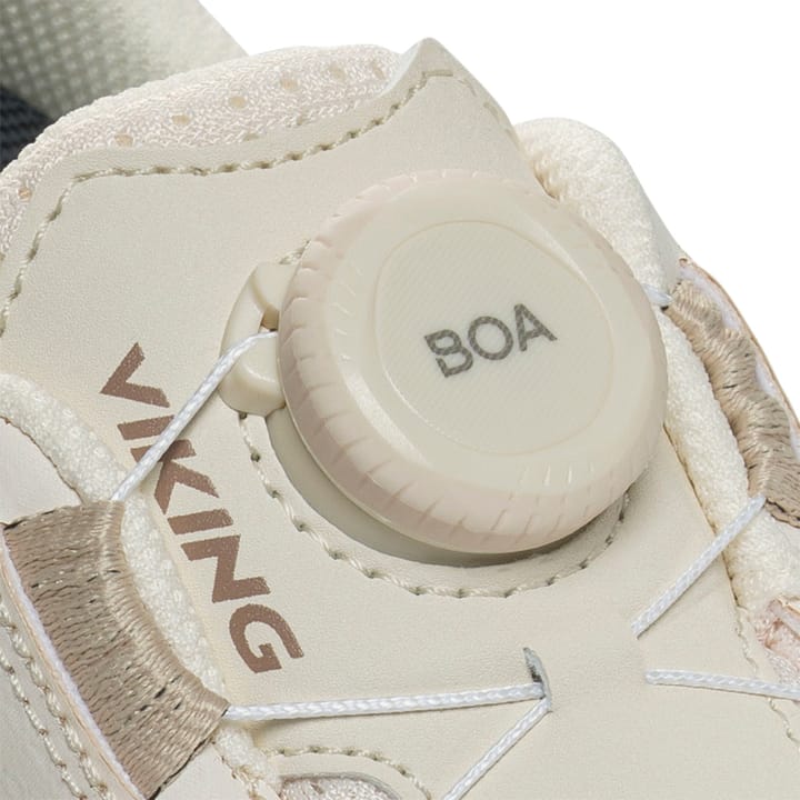 Viking Footwear Women's Motion Low GORE-TEX Boa Cream/brown Viking Footwear