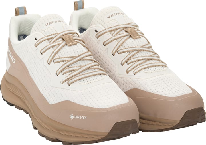 Viking Footwear Women's Motion Low GORE-TEX Cream/brown Viking Footwear
