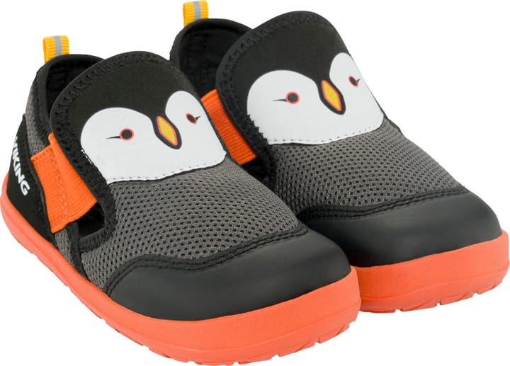 Viking Footwear Kids' Alv Barefoot Paw Sandal Black Viking Footwear