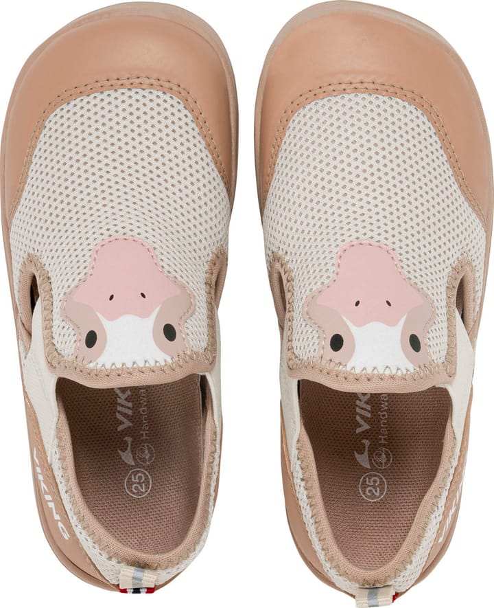 Viking Footwear Kids' Alv Barefoot Paw Sandal Beige Viking Footwear