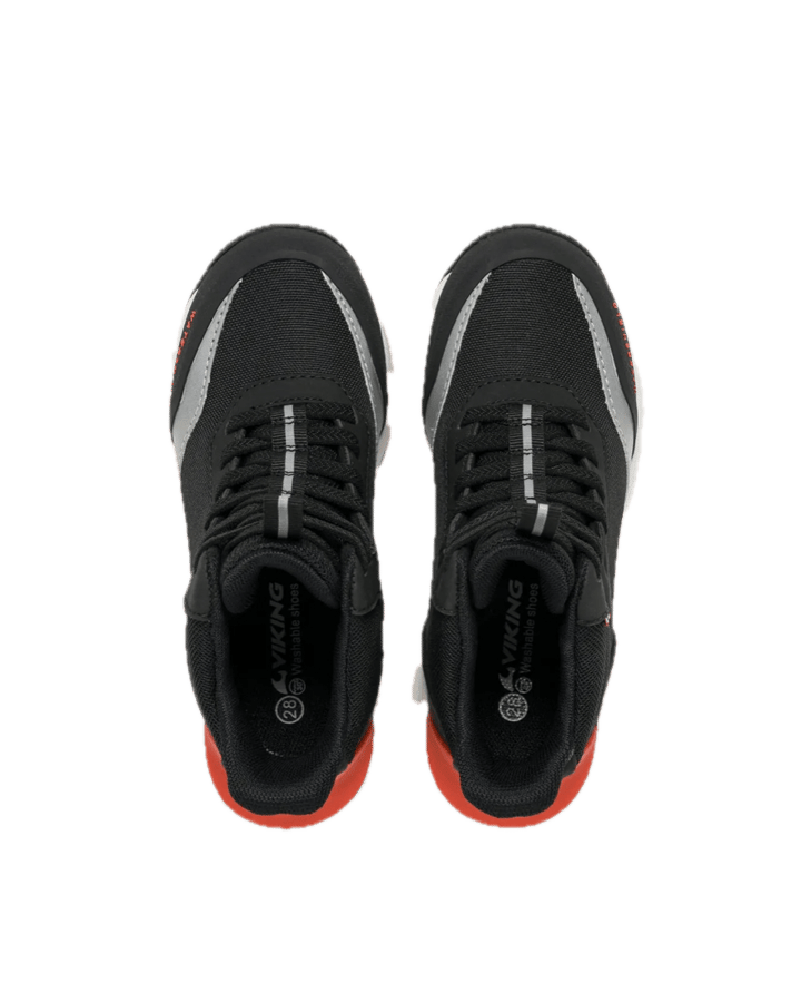 Viking Footwear Kid´s/Junior´s Quickgo Mid Wp Black/red Viking Footwear
