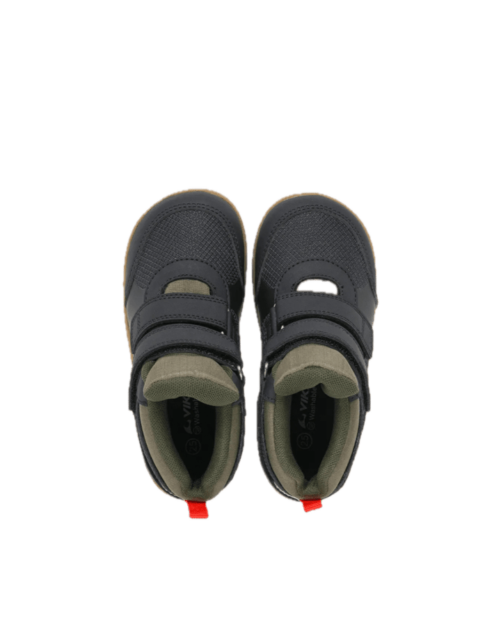 Viking Footwear Kid´s/Junior´s Aspen Barefoot Mid Wp 2v Black Viking Footwear