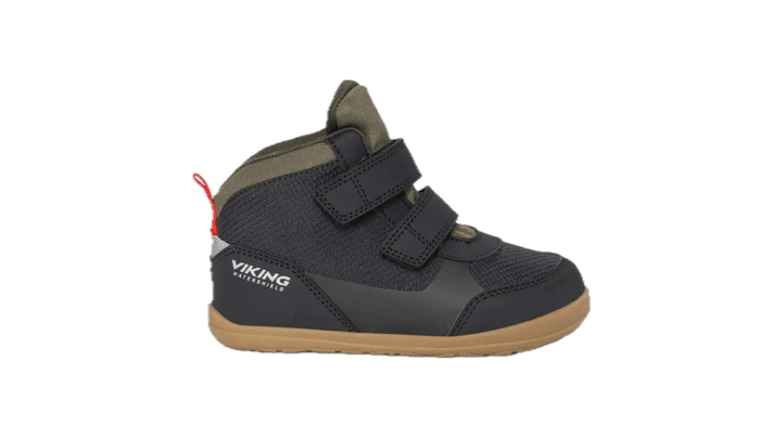 Viking Footwear Kid´s/Junior´s Aspen Barefoot Mid Wp 2v Black Viking Footwear