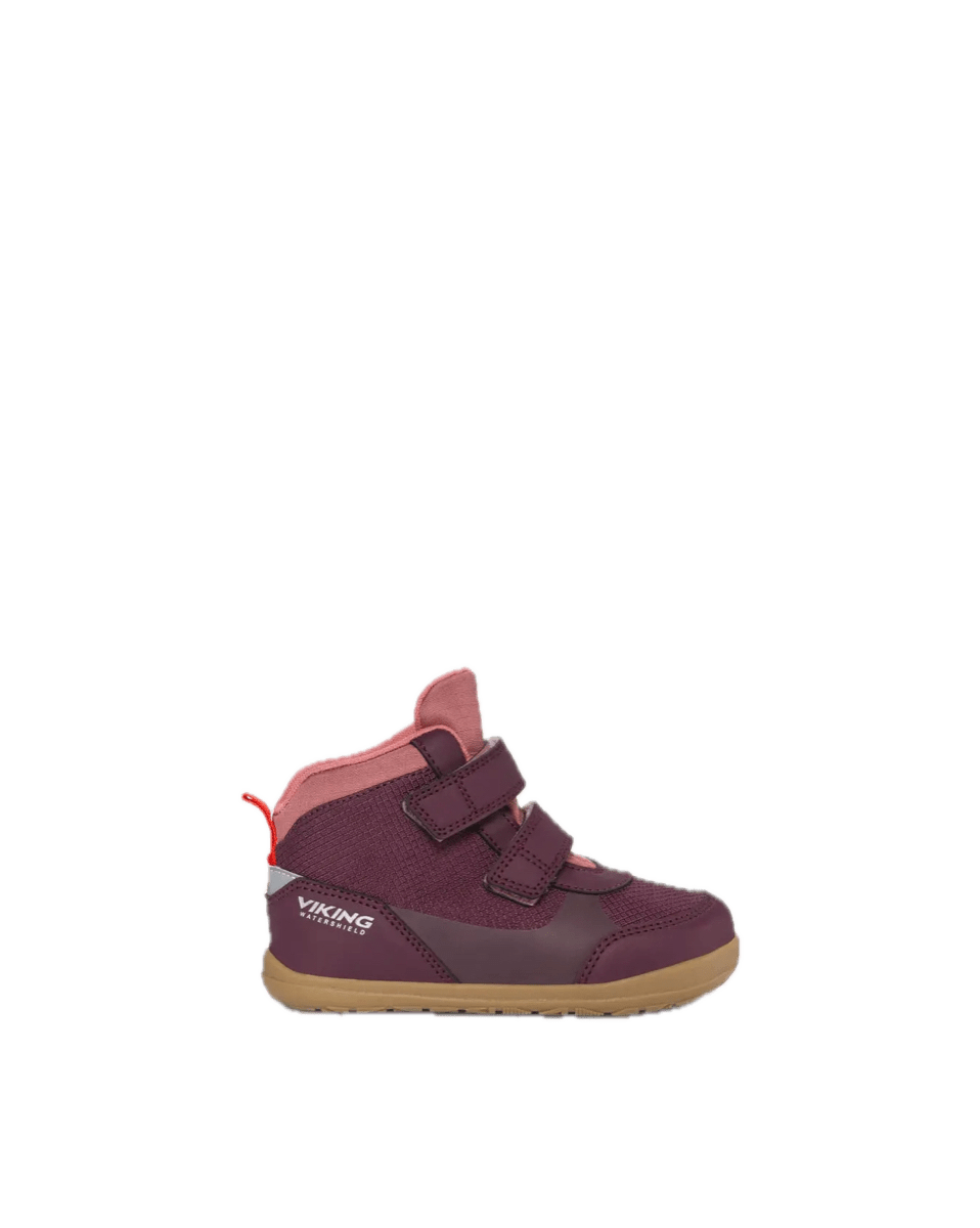 Viking Footwear Kid´s/Junior´s Aspen Barefoot Mid Wp 2v Plum