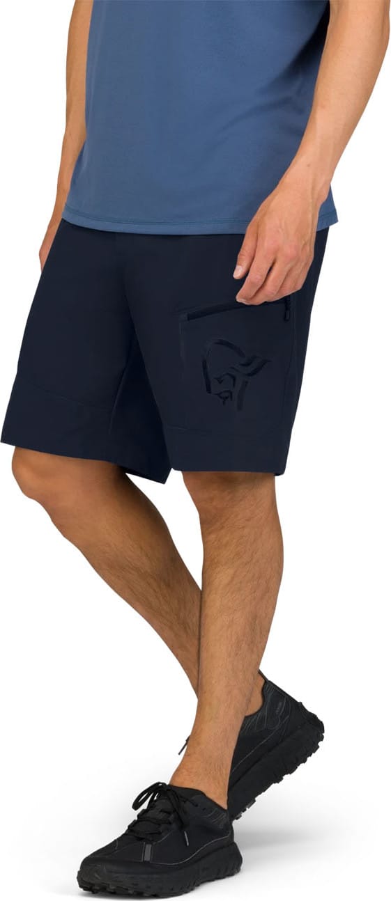 Norrøna Men's Femund Flex1 Light Shorts Caviar Norrøna