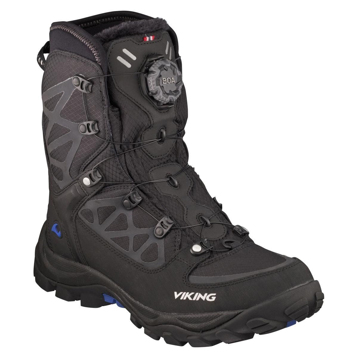 Viking Footwear Constrictor 3 High Wp Boa Black/Silver