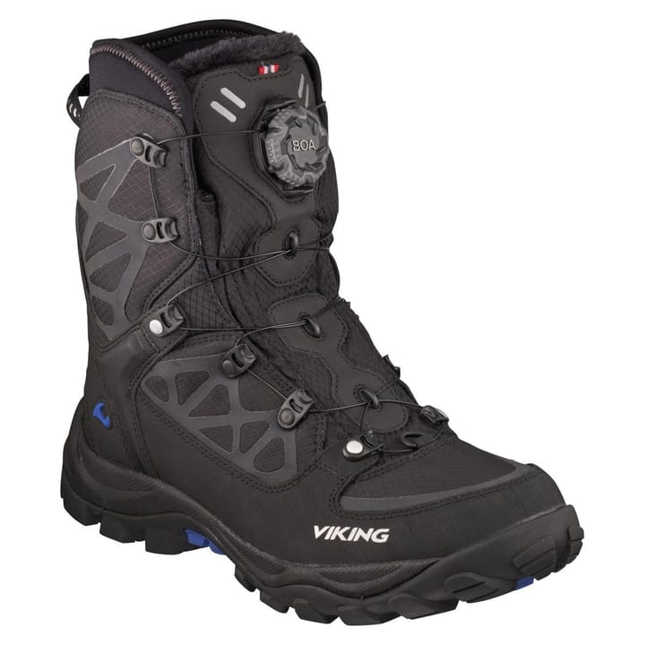 Viking Constrictor III Boa Black/Silver Viking Footwear