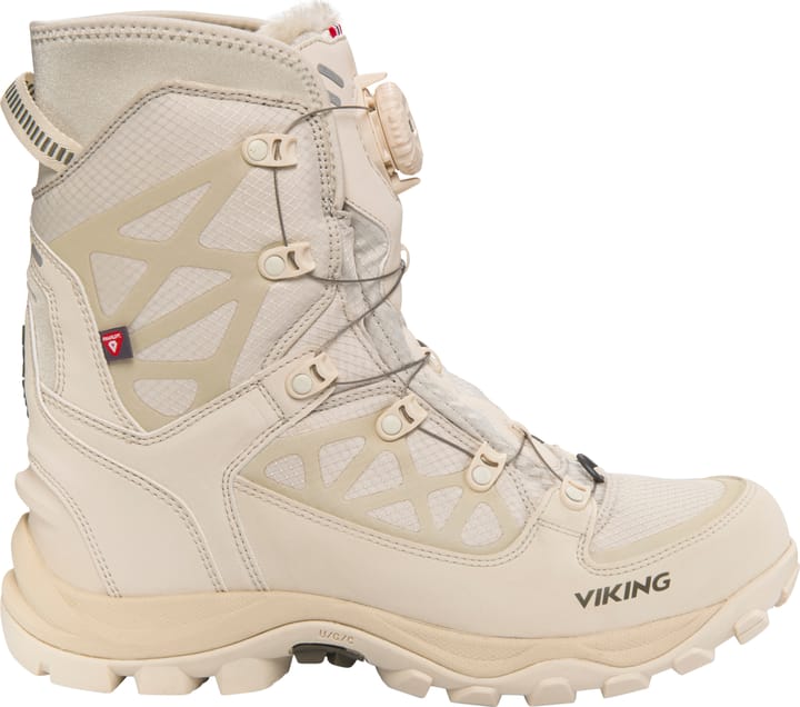 Viking Footwear Unisex Constrictor III High Waterproof Boa Cream Viking Footwear