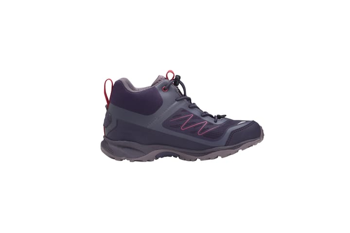 Viking Footwear Kids' Tind Mid Gore-Tex Mid Grey/Ruby Red Viking Footwear