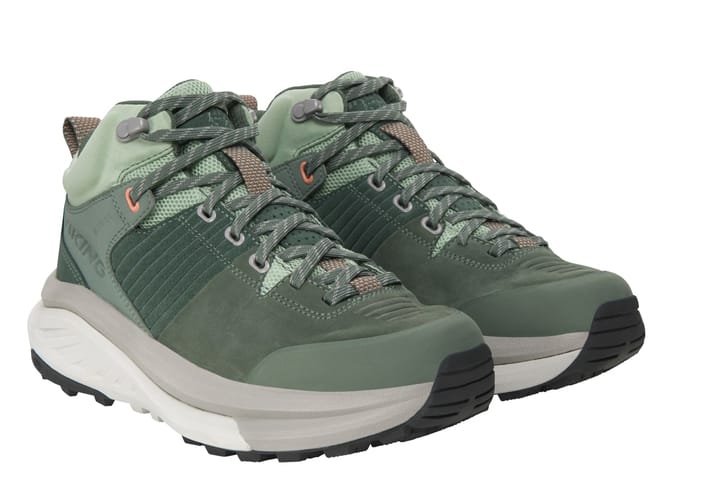 Viking Cerra Hike Mid GTX W Green/Light Grey Viking Footwear Viking Cerra Hike Mid GTX W Green/Light Grey Viking Footwear