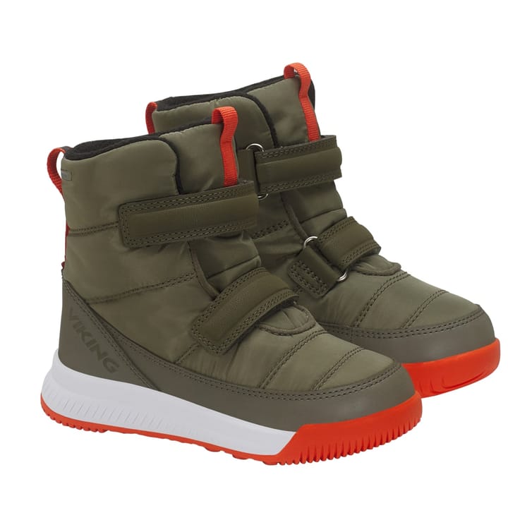 Viking Aery High GTX R Warm Olive/Red Viking Footwear