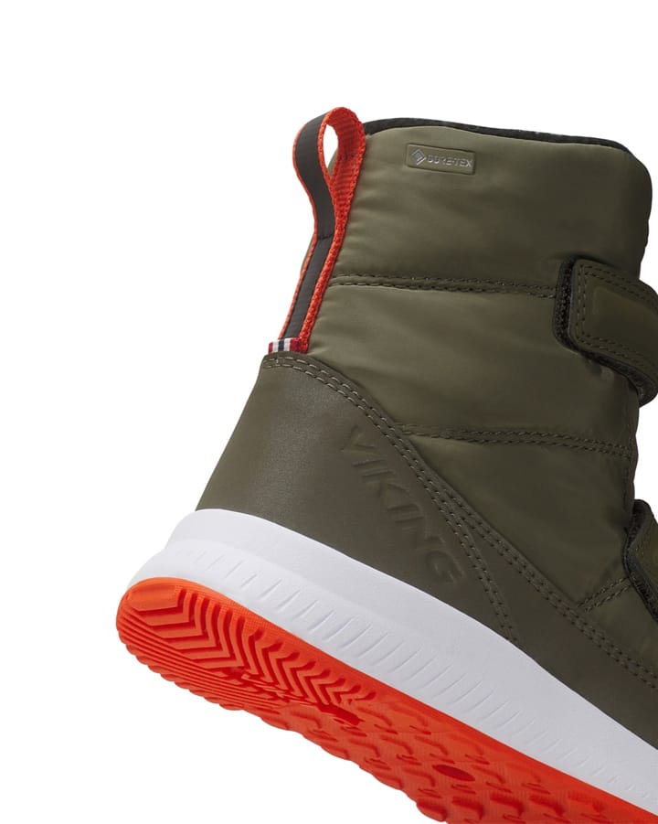 Viking Aery High GTX R Warm Olive/Red Viking Footwear