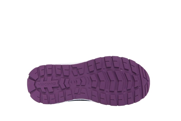 Viking Footwear Kids' Equip Sneaker Waterproof Insulated Aubergine/Purple Viking Footwear