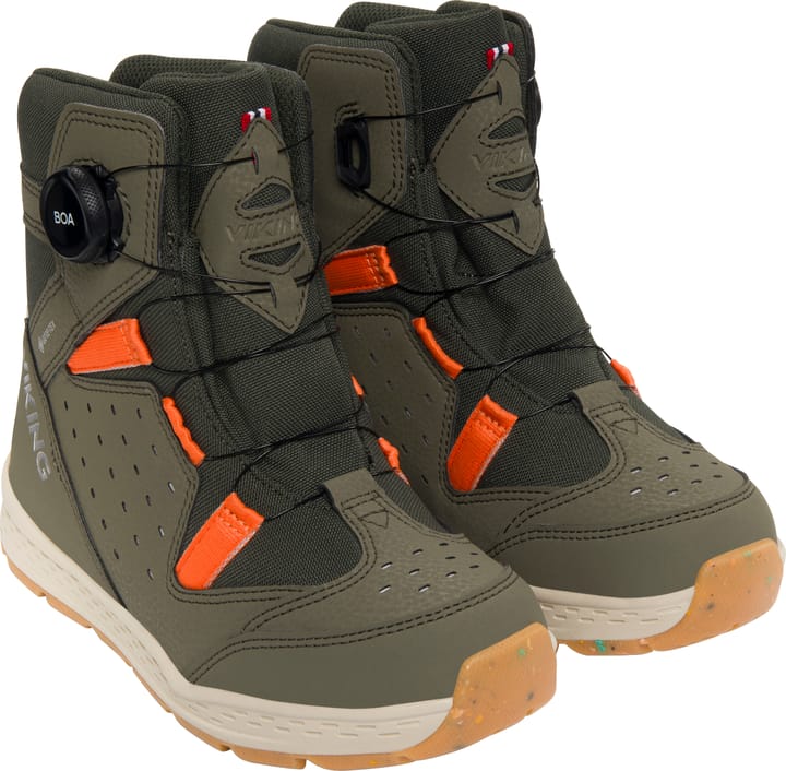 Viking Footwear Kids' Espo Reflex Warm GORE-TEX Boa Olive Viking Footwear