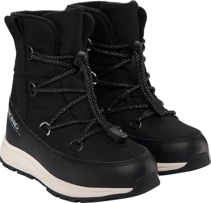 Viking Footwear Junior Equip Warm Waterproof Speed Lace Black Viking Footwear