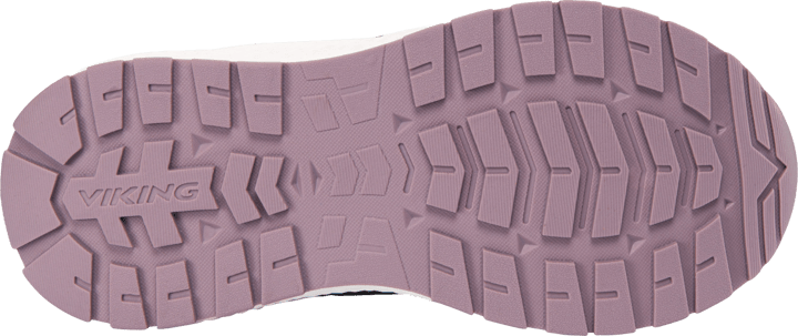 Viking Footwear Kid´s Equip Glitter Warm Waterproof 2v Charcoal/dusty Pink Viking Footwear
