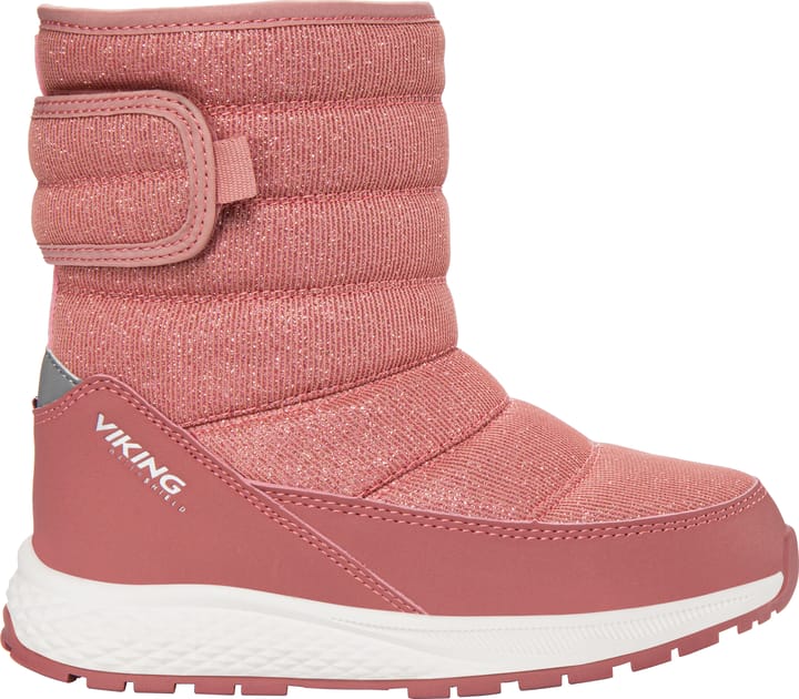 Viking Footwear Kid's Equip Glitter Warm Waterproof Pull On Pink Viking Footwear
