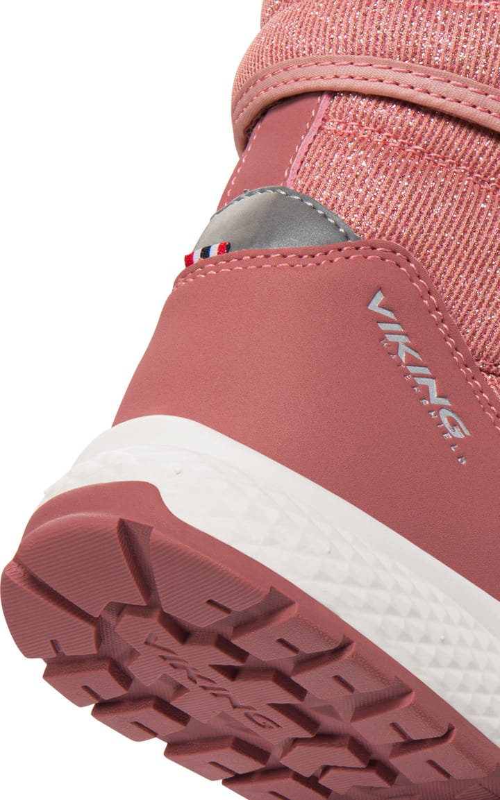 Viking Footwear Kid's Equip Glitter Warm Waterproof Pull On Pink Viking Footwear