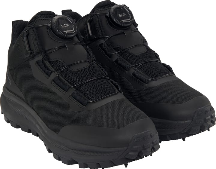 Viking Footwear Women's Stride Mid Spike Waterproof Black Viking Footwear
