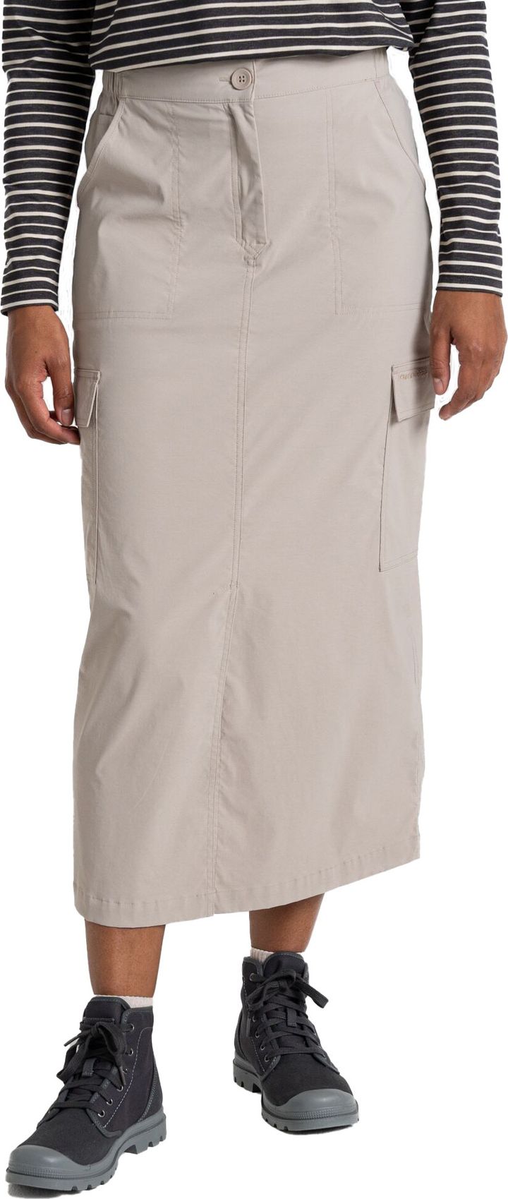 Craghoppers Women's Nosilife Pro Midi Skirt Soft Mushroom Craghoppers