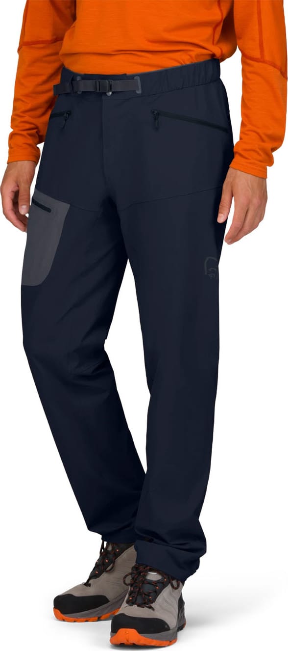 Norrøna Men's Falketind Flex1 Light Pants Caviar Norrøna