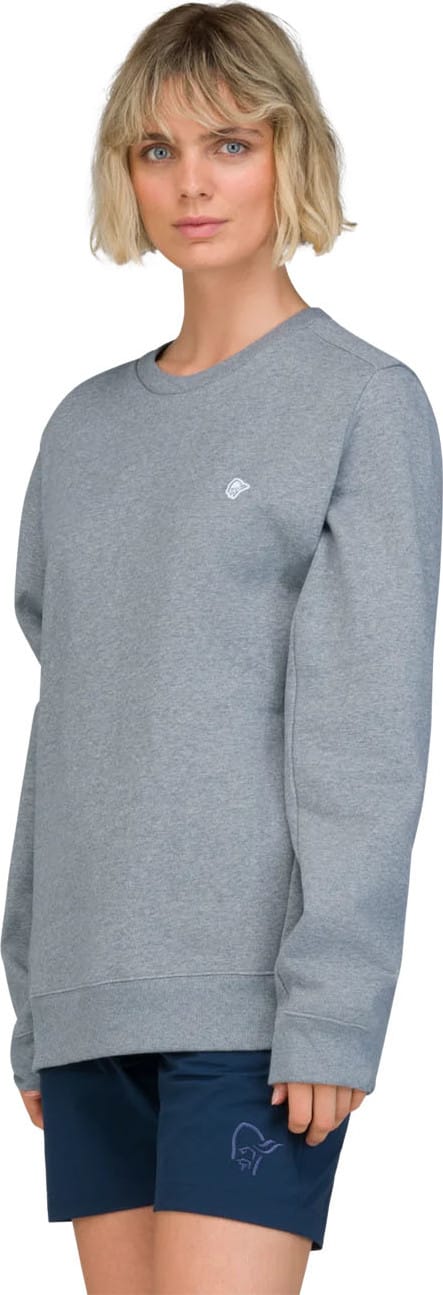 Norrøna Unisex Femund Sweat Crew Neck Drizzle Norrøna
