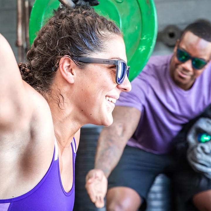 Goodr Sunglasses Silverback Squat Mobility Grey Goodr Sunglasses