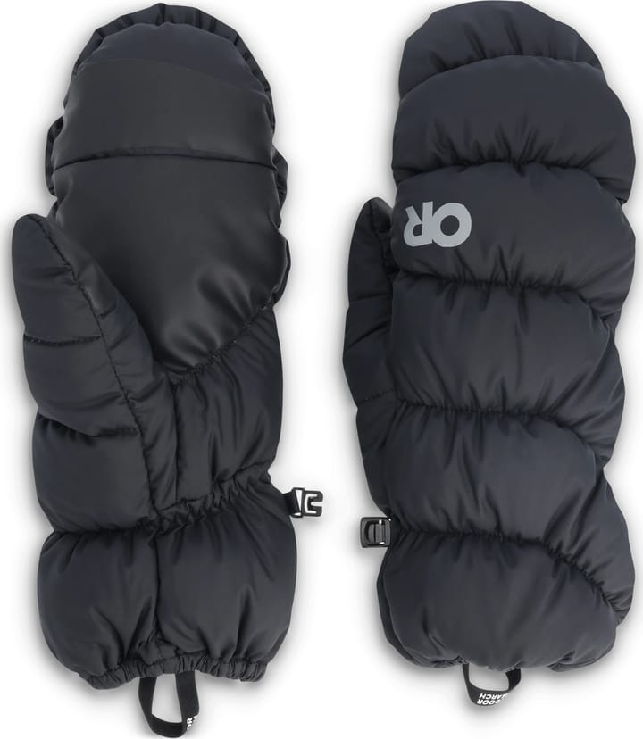 Outdoor Research Men's Coldfront Down Mitts Solid Black Outdoor Research Outdoor Research Men's Coldfront Down Mitts Solid Black Outdoor Research