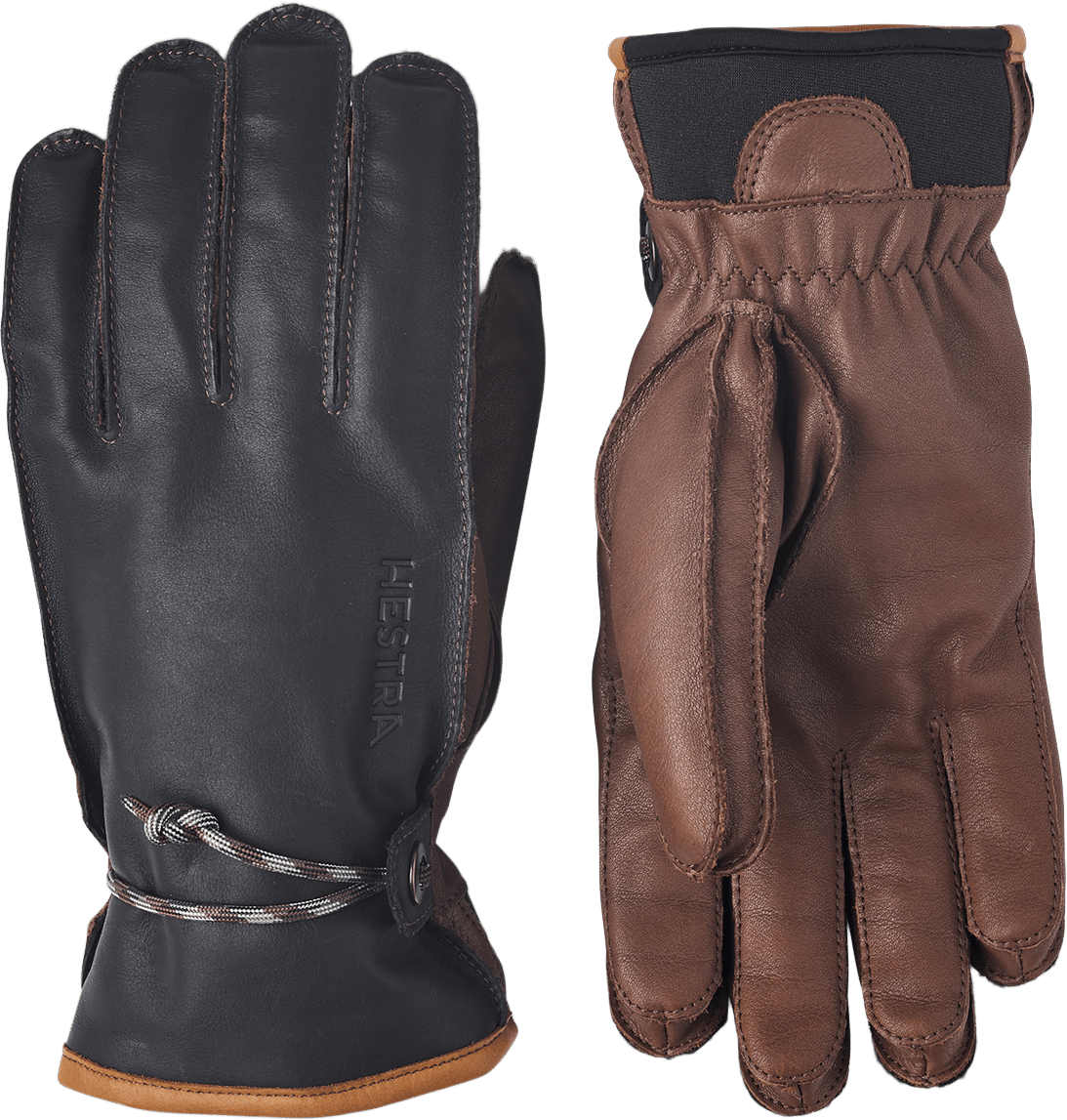 Hestra Wakayama 5-Finger Navy/Brown