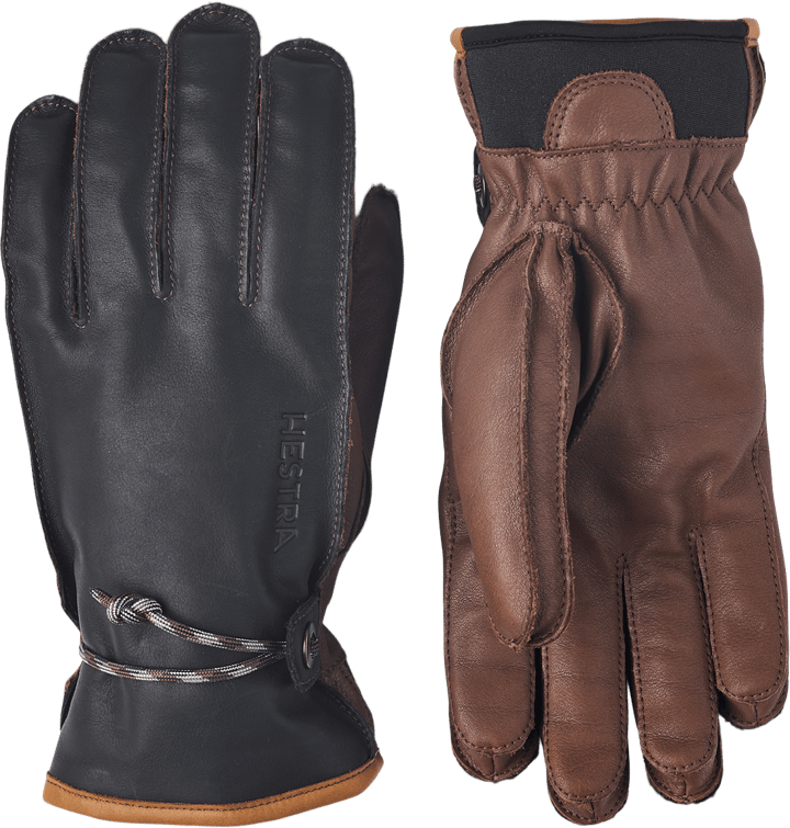 Hestra Wakayama 5-Finger Navy/Brown Hestra