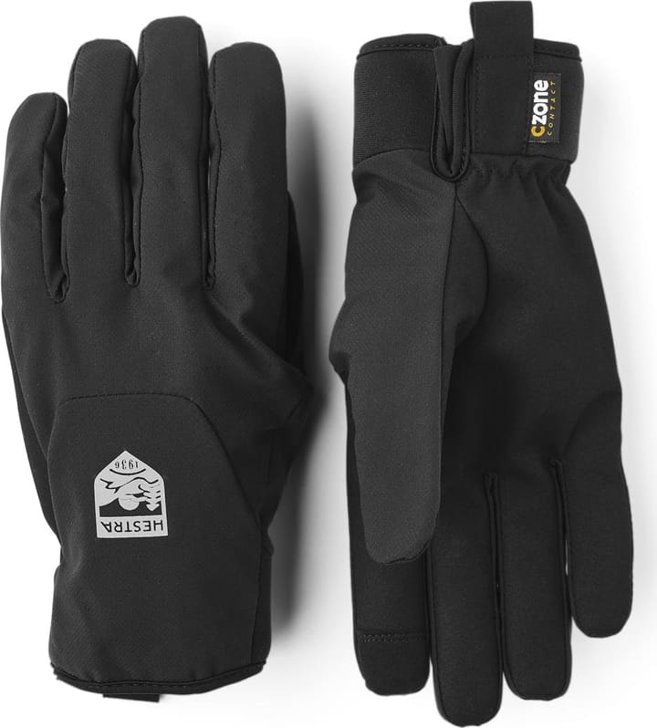 Hestra CZone Bike Mistral - 5 finger Black Hestra