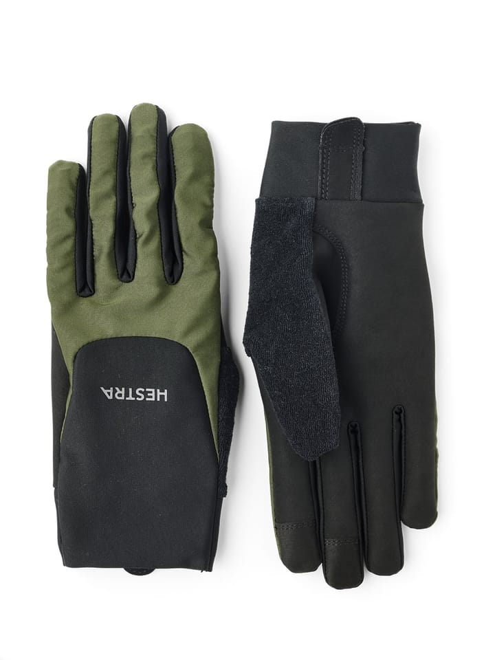 Hestra Sprint Long - 5 finger Olive / Black Hestra