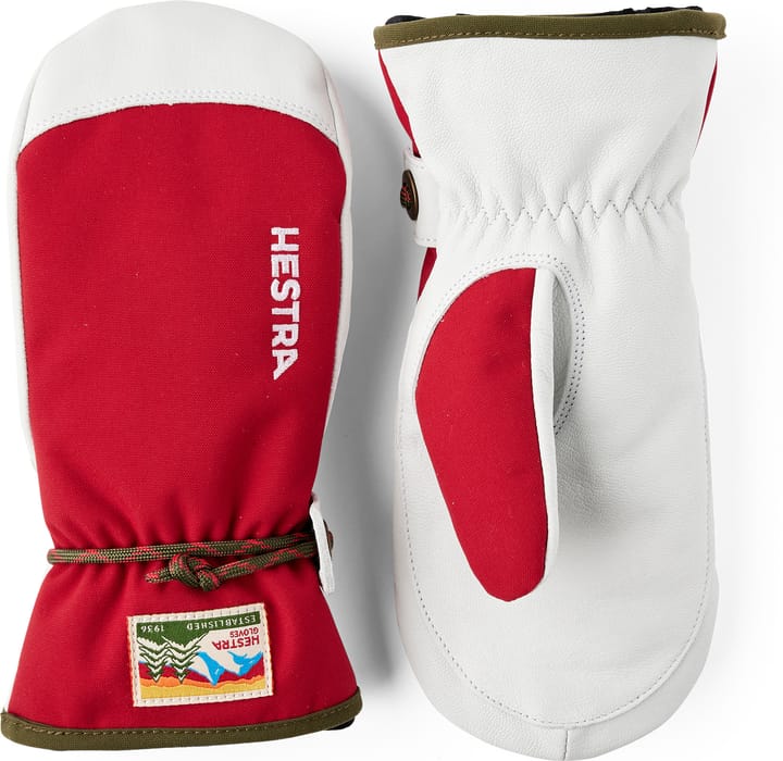 Hestra Kids' Wakayama Jr Mitt Red Hestra